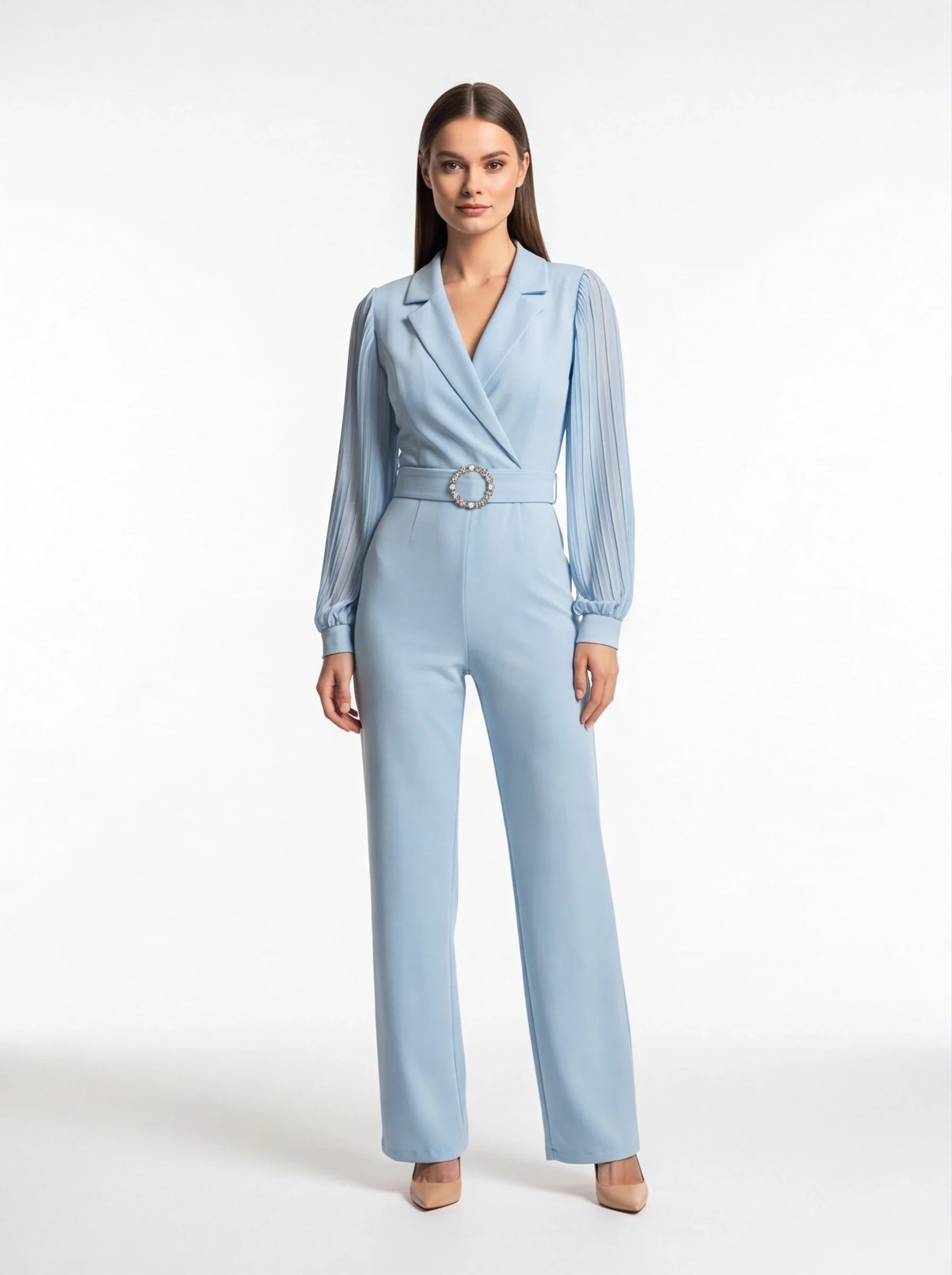 Elegant Black Jumpsuit for Women | Tailored Fit & Comfortable Fabric - Jamota