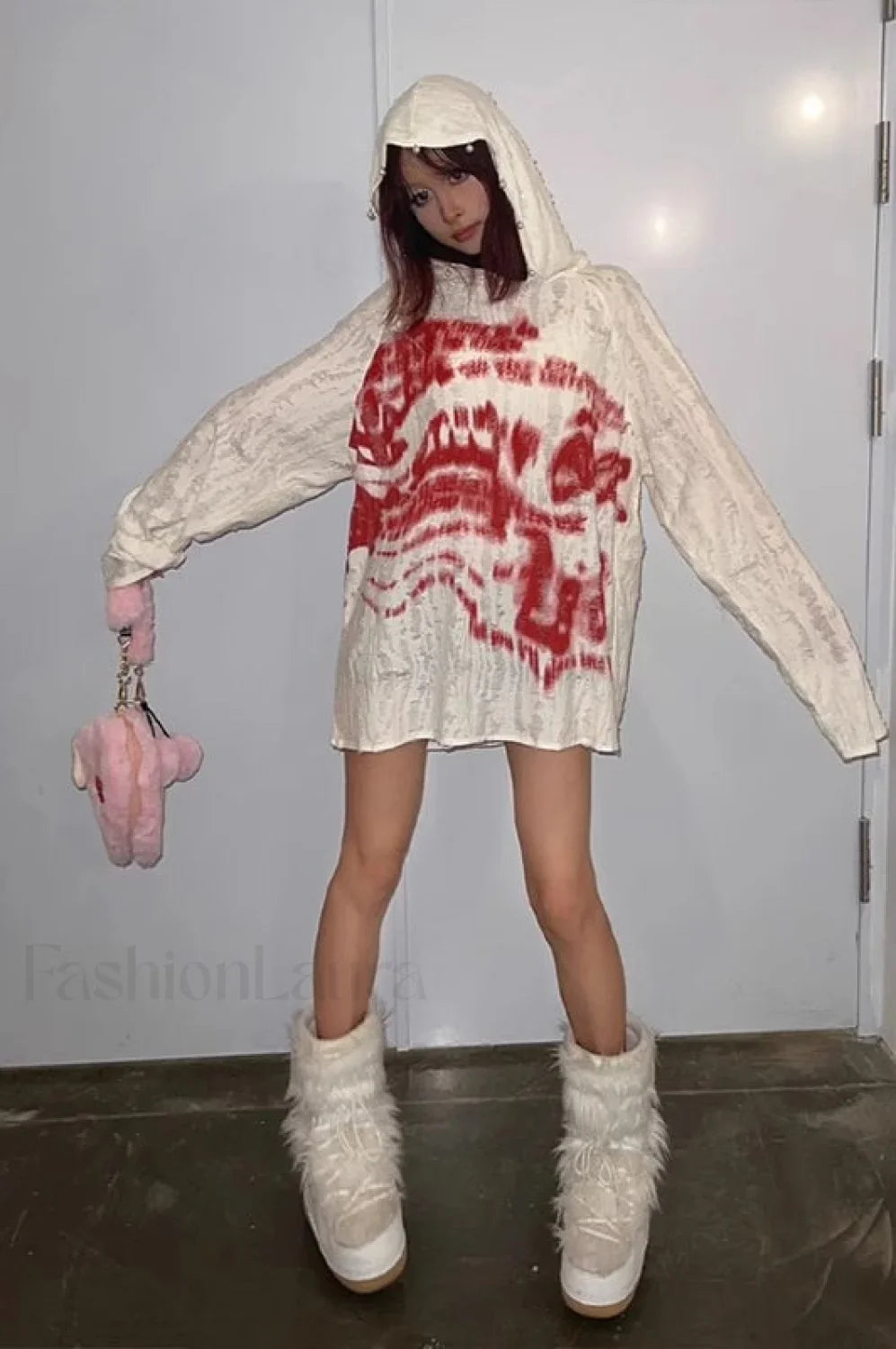 Rock Punk Pearl Button Hoodie