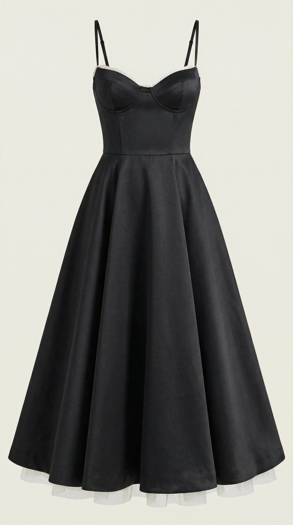 Sweetheart Corset Fit and Flare Midi Dress 20