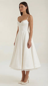 Sweetheart Corset Fit and Flare Midi Dress 2