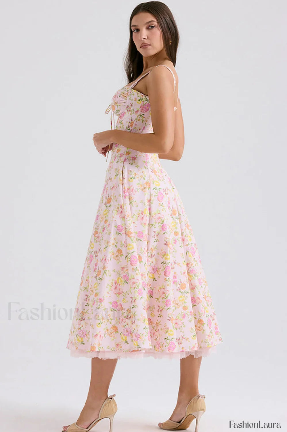 Rosalee Print Stylish Cotton Sundress