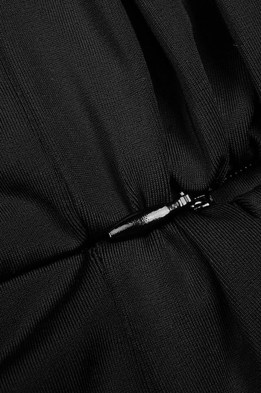 Rose-appliqu茅 Ruched Stylish Jersey Minidress