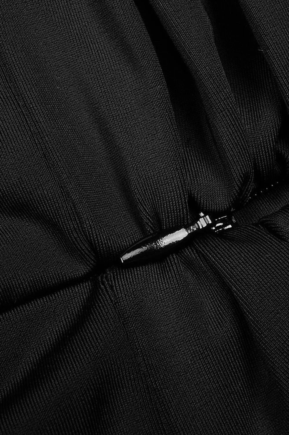 Rose-appliqu茅 Ruched Stylish Jersey Minidress