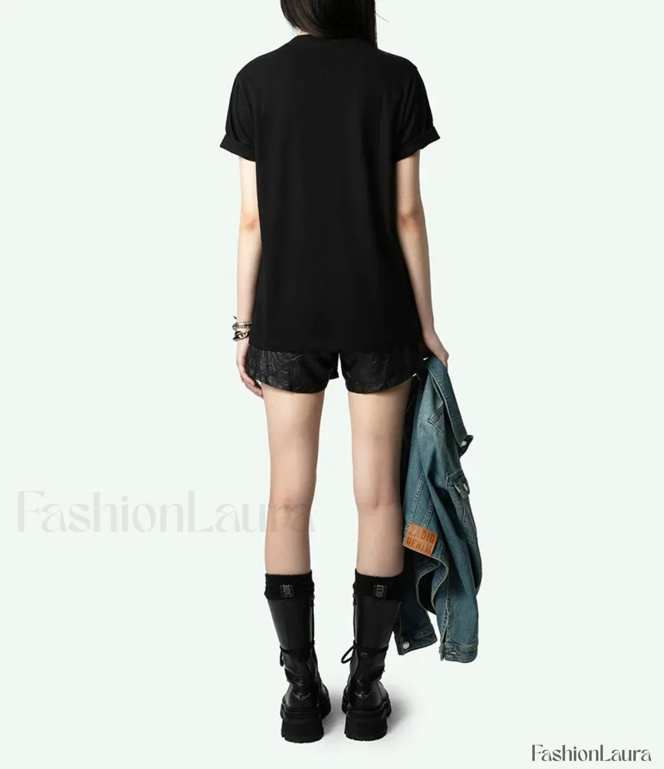 Rose Red Cotton T-Shirt