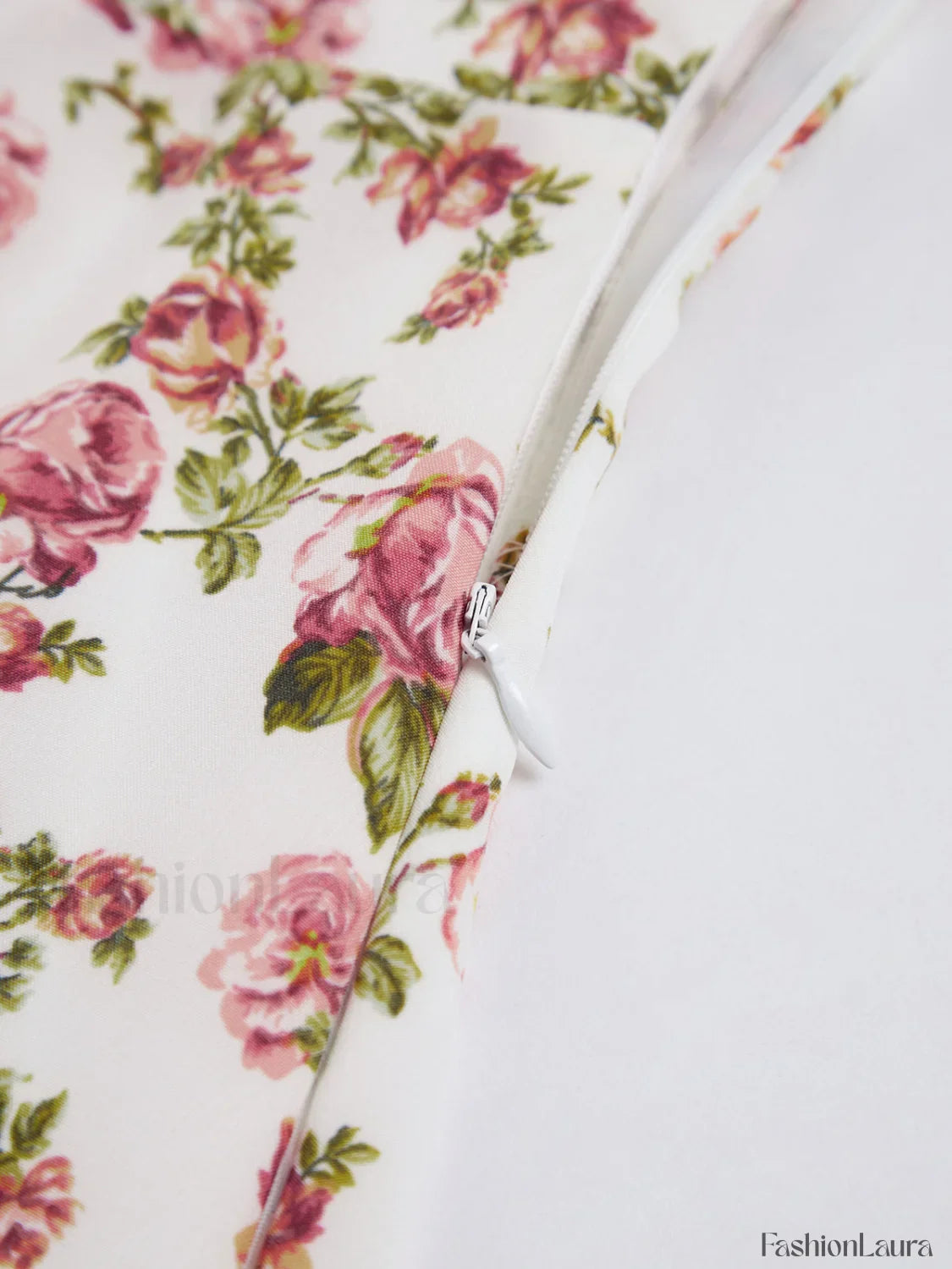 Rosebud Floral Graceful Midi Sundress