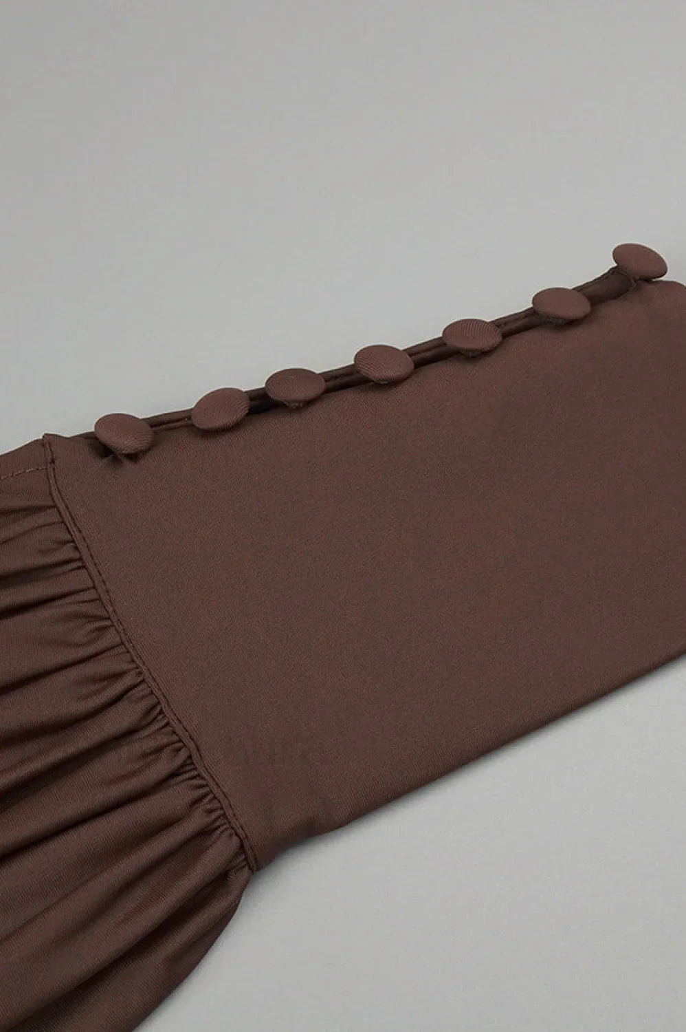 Rosey Tan Maxi Charming Dress With Waist Belt