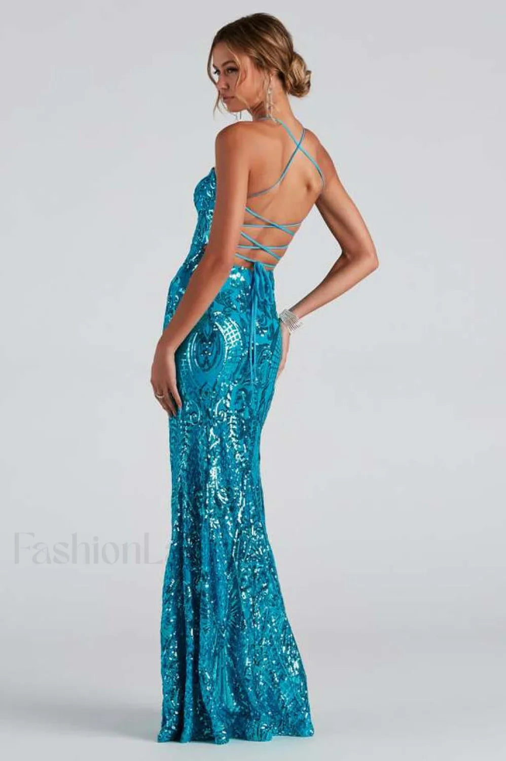 Rowena Sequin Stylish Mermaid Dress