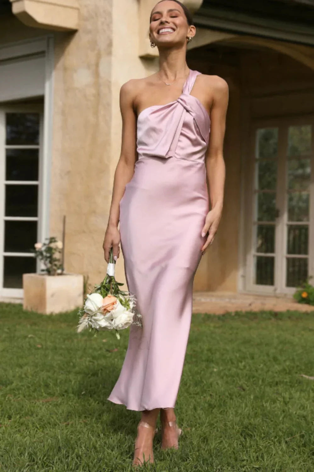 Sabine Elegant Midi Dress