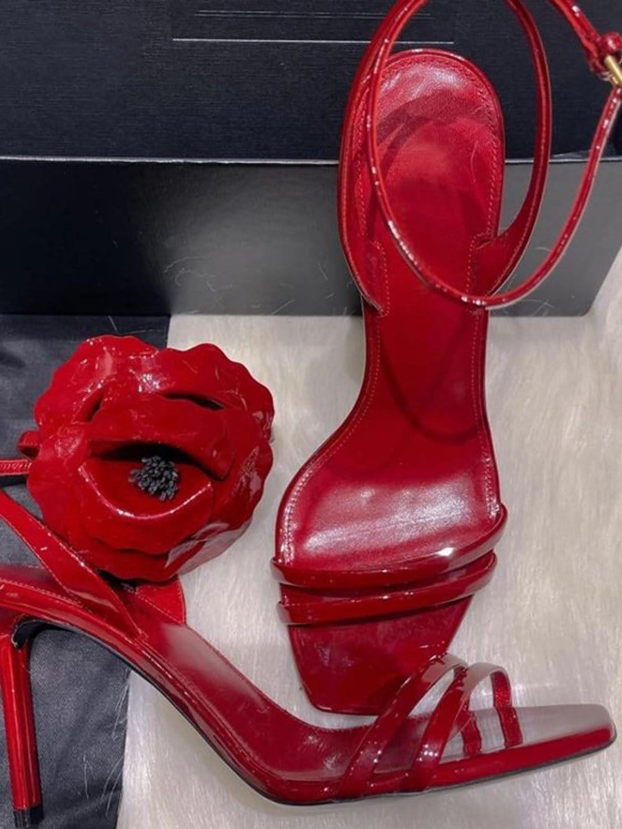 Sage Ankle Strap Stiletto Heel