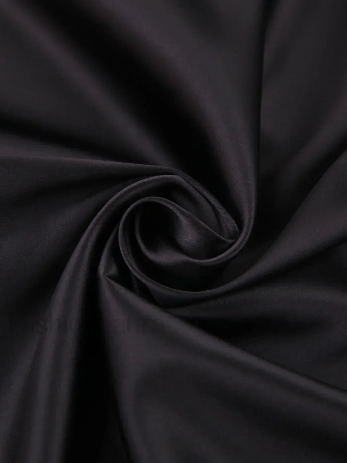 Satin Mock Neck Trendy Tie Back Short Dress