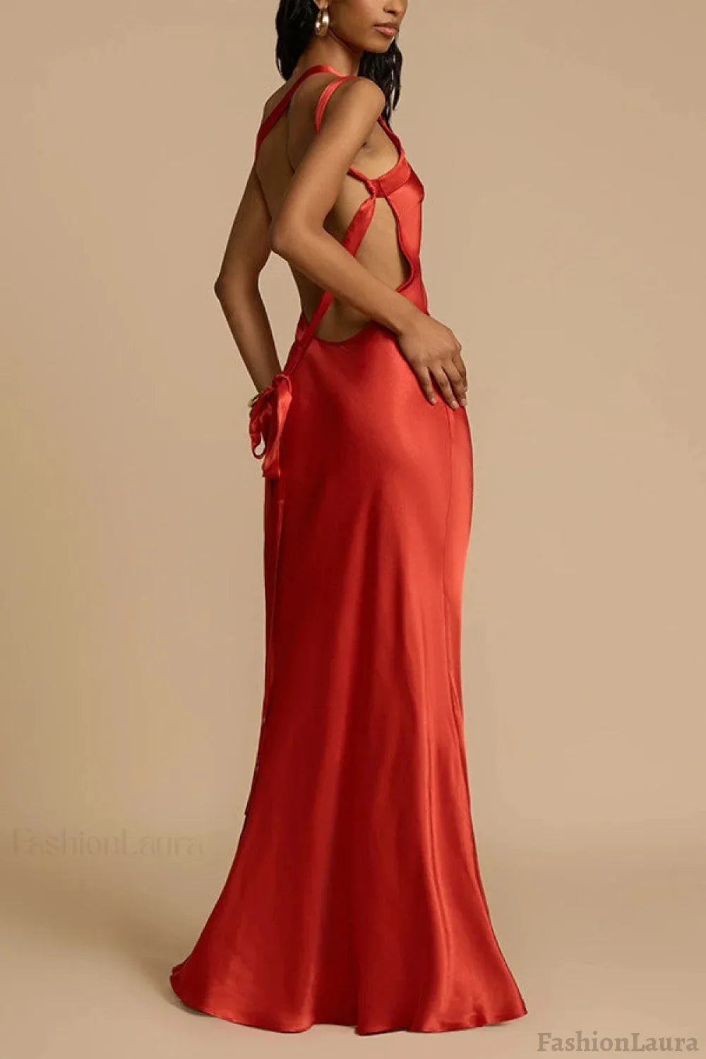 Satin One Shoulder Bodycon Formal Dress