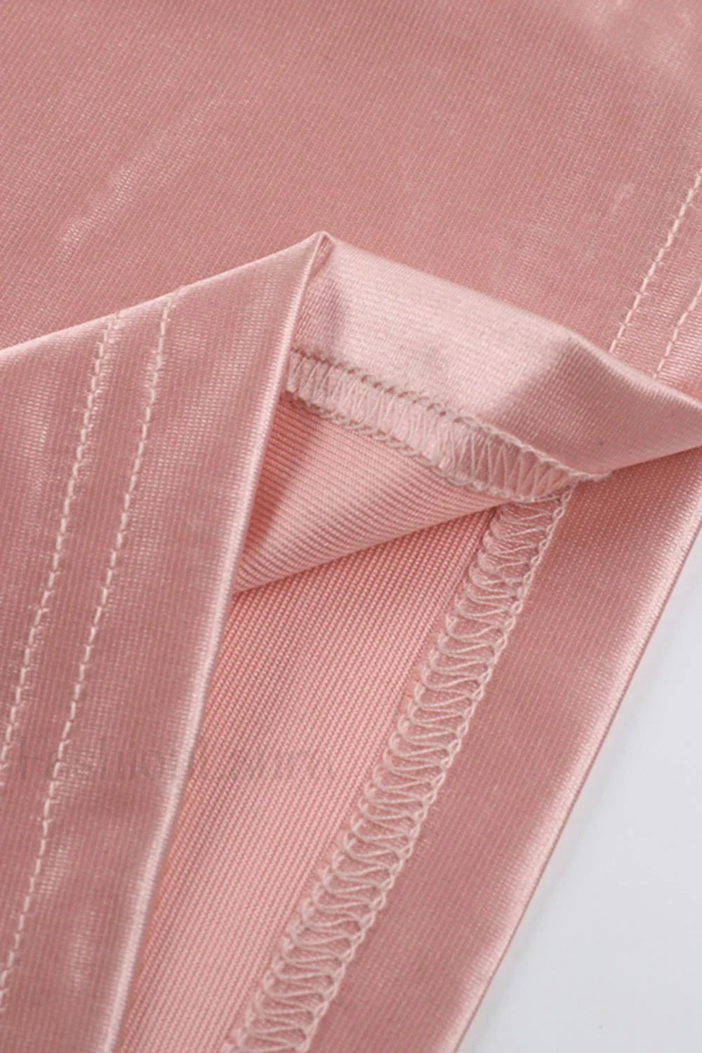 Satin One-Shoulder Split Maxi Dress