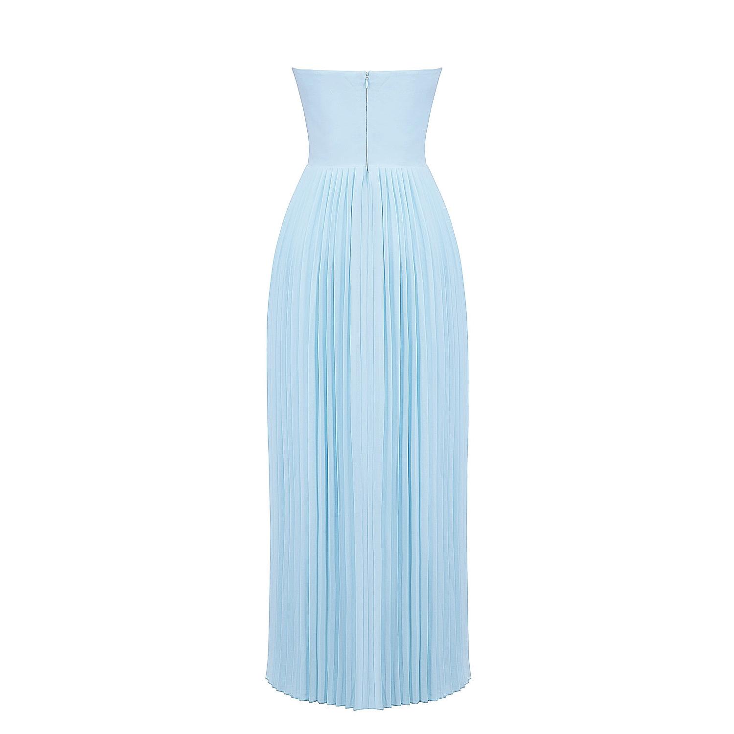 Casandra Chic Long Dress with Corset Silhouette Collection