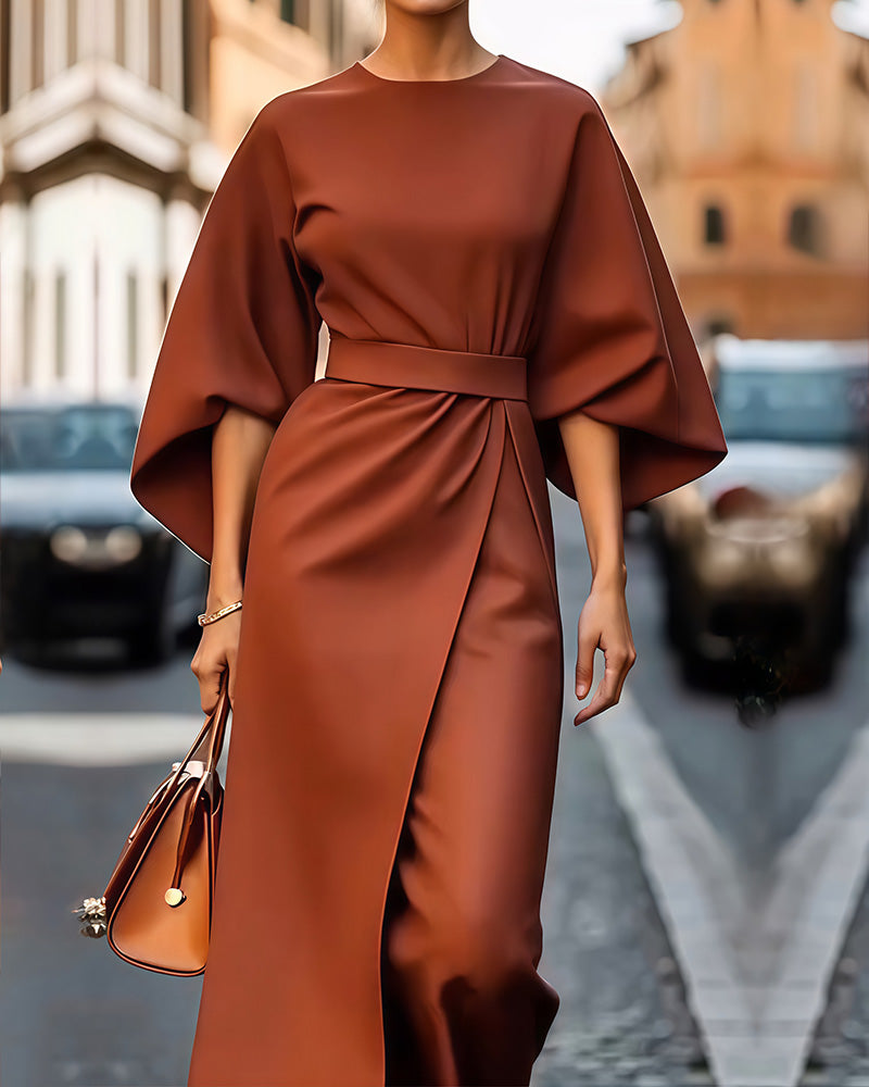 Yoselin Boutique Chic Long Dress for Women Statement Occasion Edit