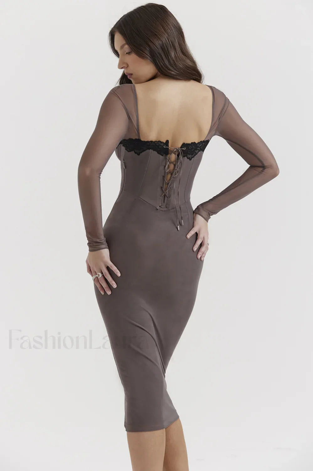 Seraphina Elegant Belted Dress