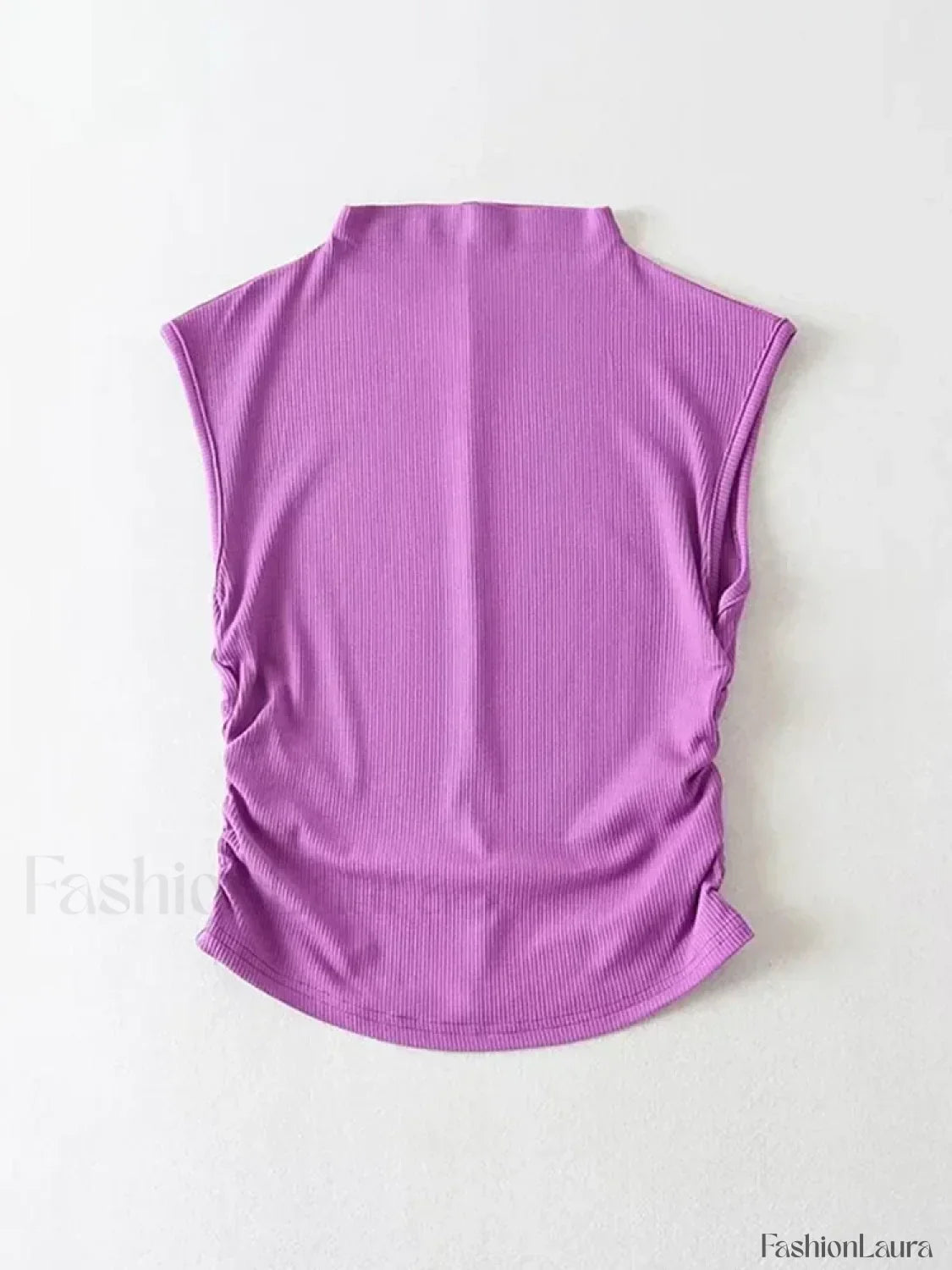 Sexy Black Turtleneck Crop Top