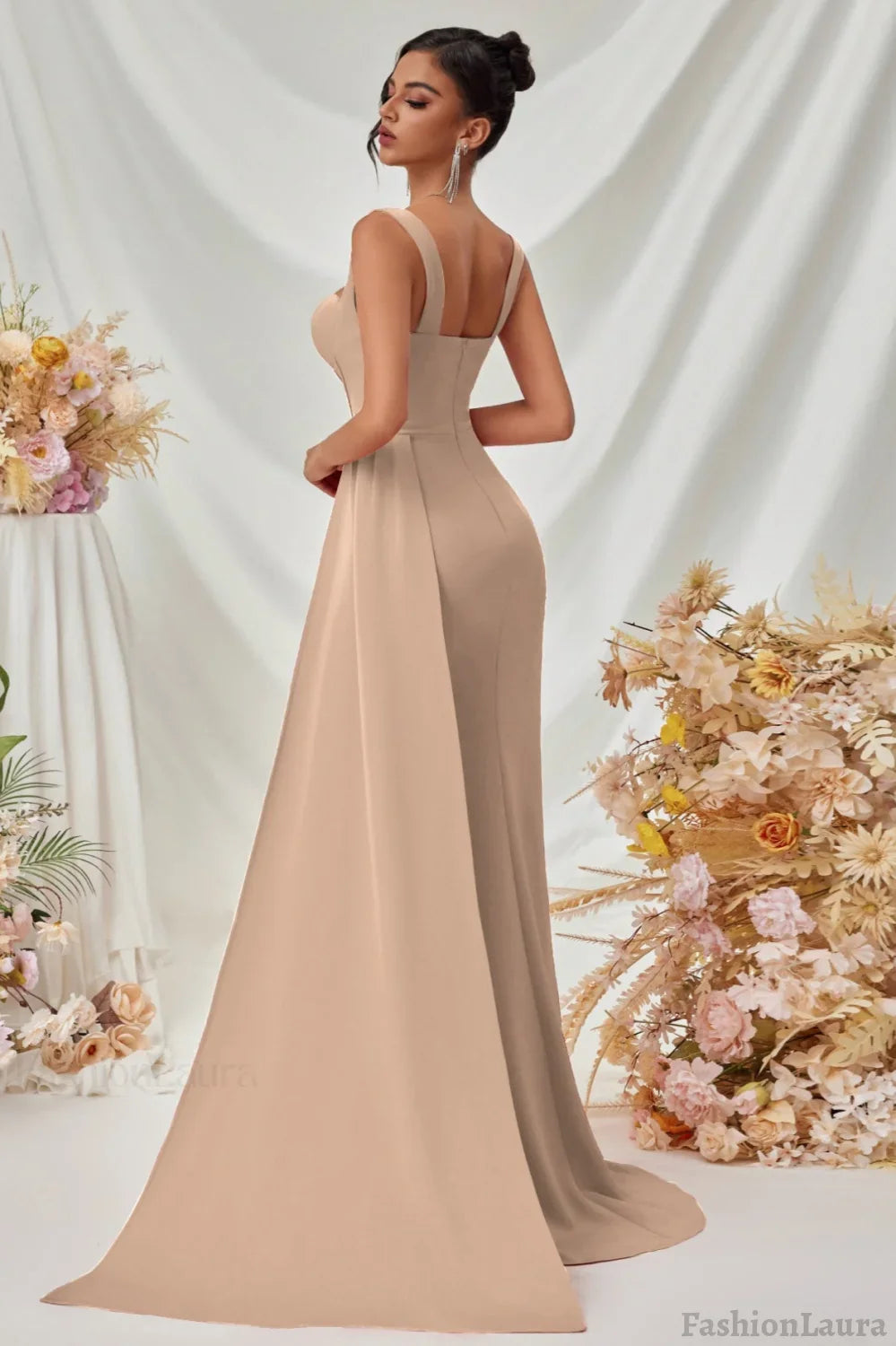 Sexy Bodycon Slit Maxi Party Dress