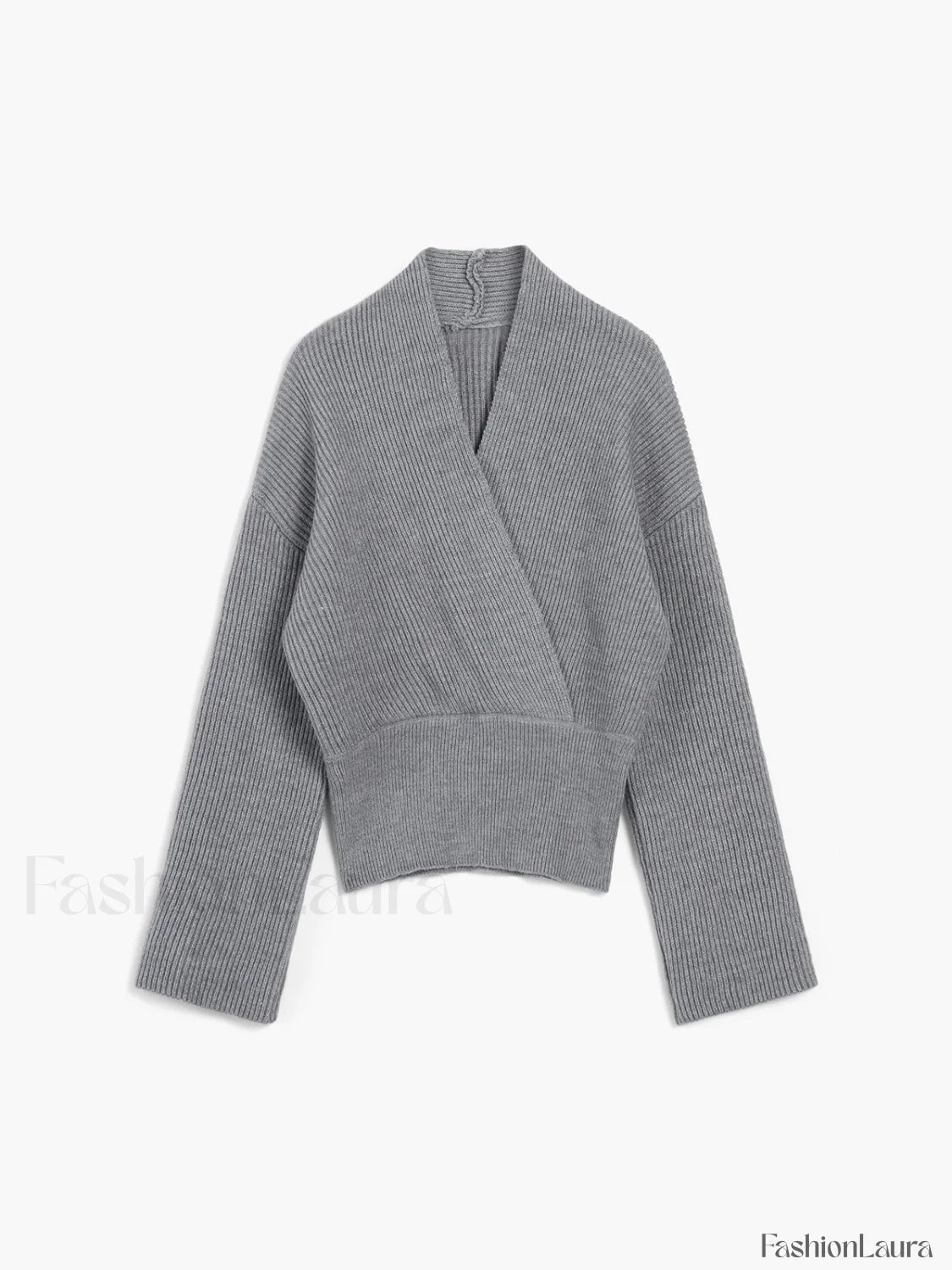 She's Effortless Wrap Sweater