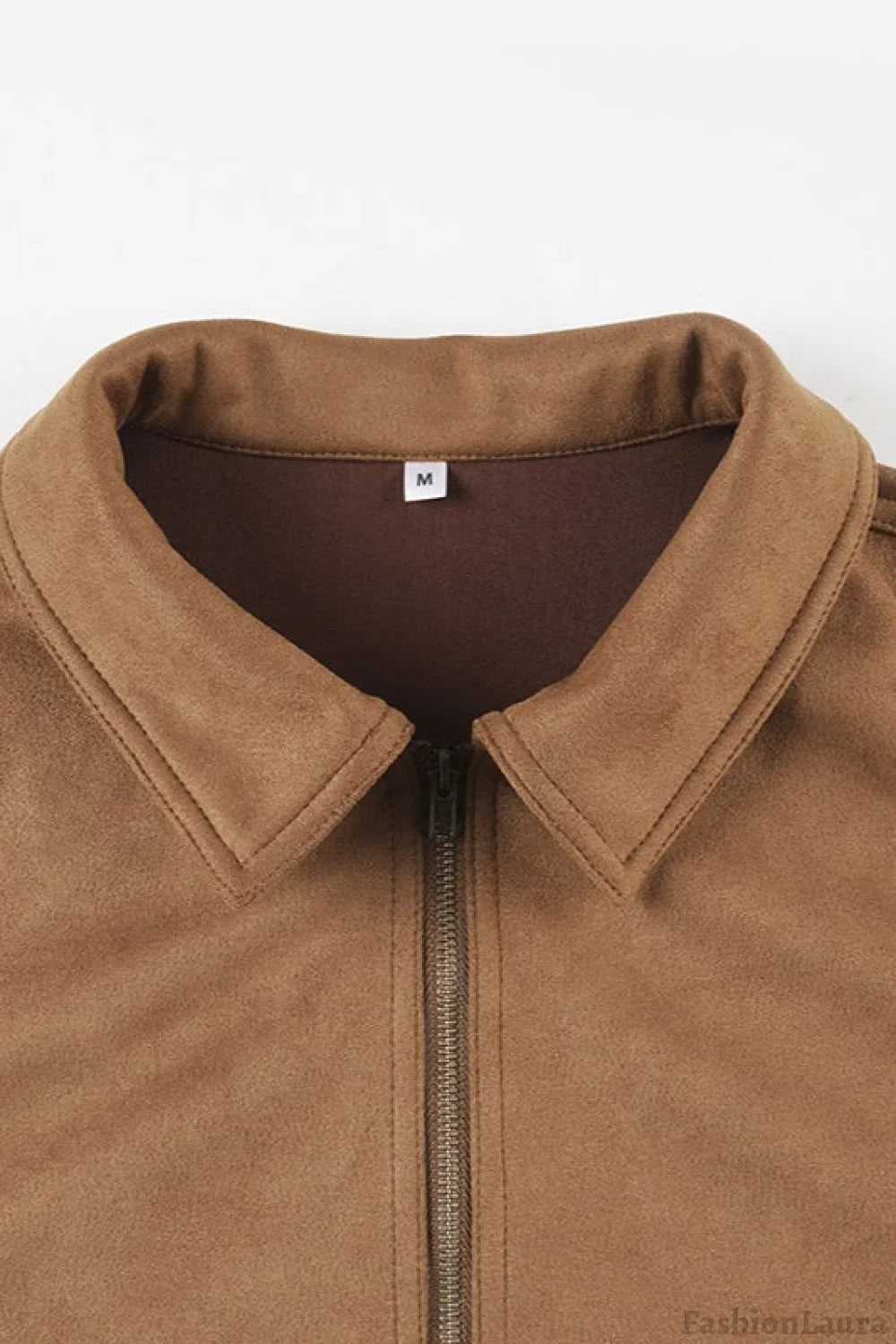 Short Lapel Collar Vintage Jacket