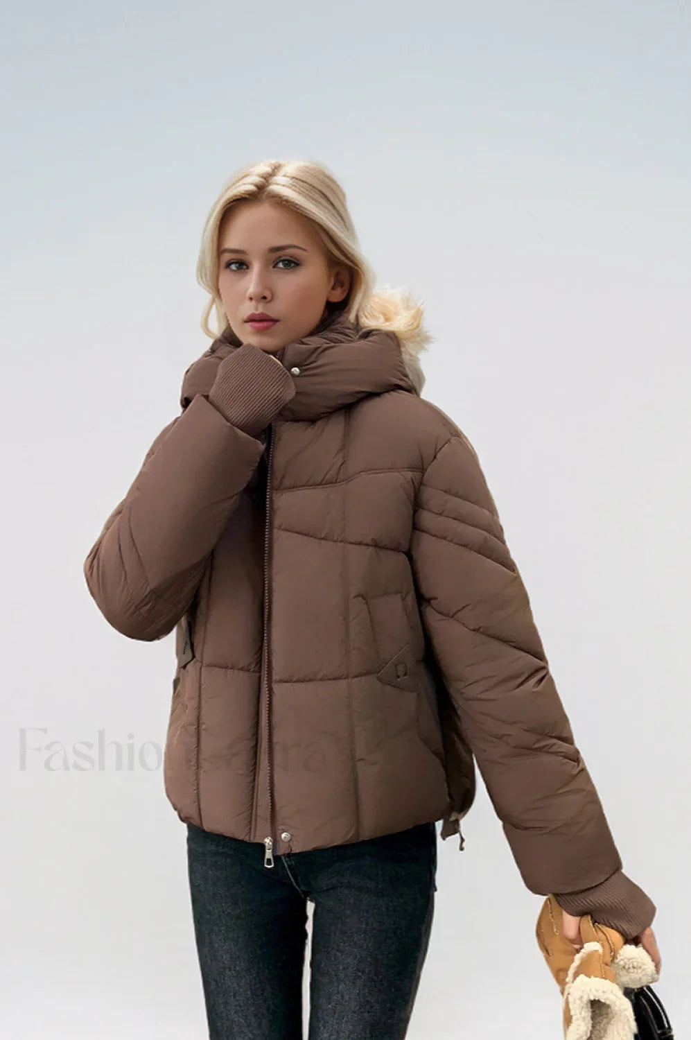 Short Puffer Down Coat