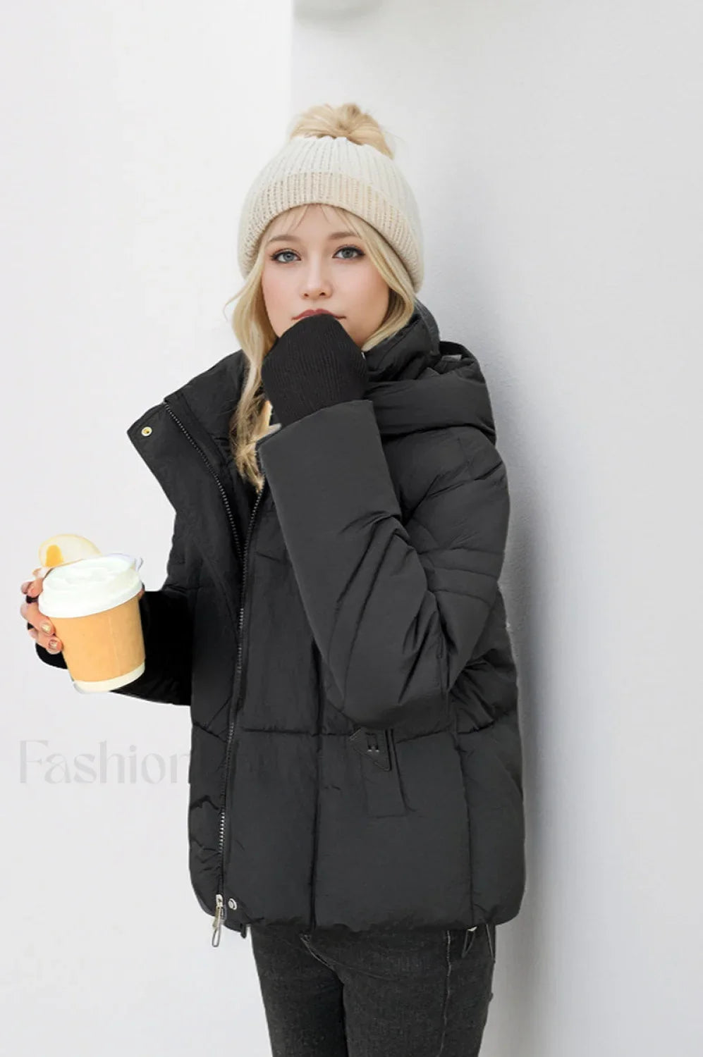 Short Puffer Down Coat