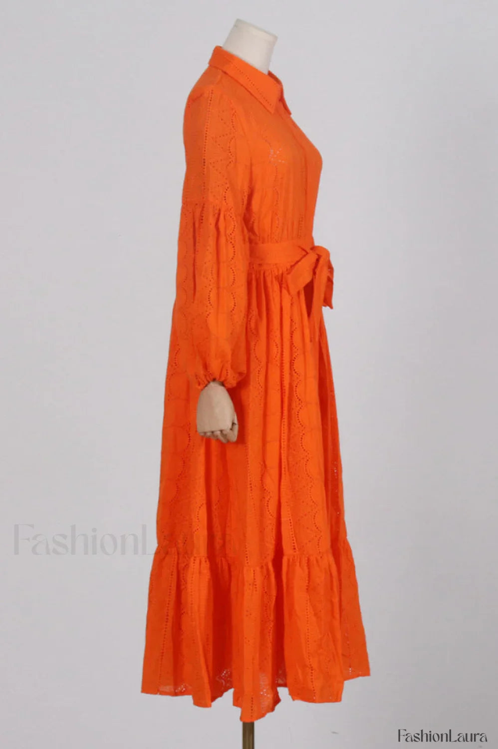 Sienna Tiered Broderie Charming Anglaise Midi Dress