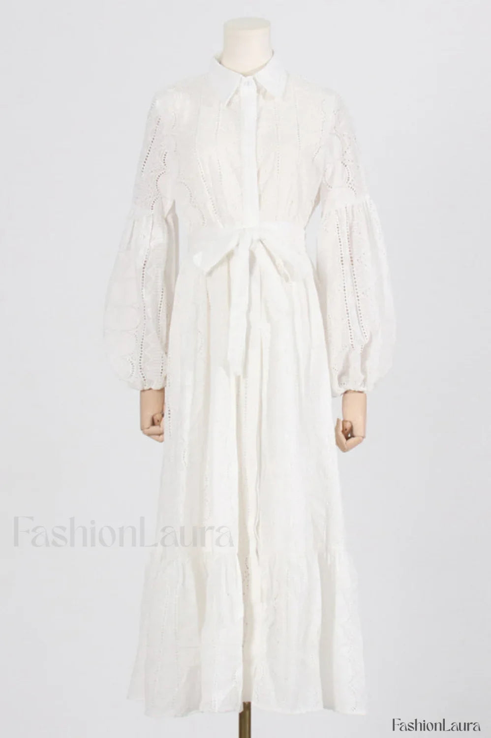 Sienna Tiered Broderie Charming Anglaise Midi Dress