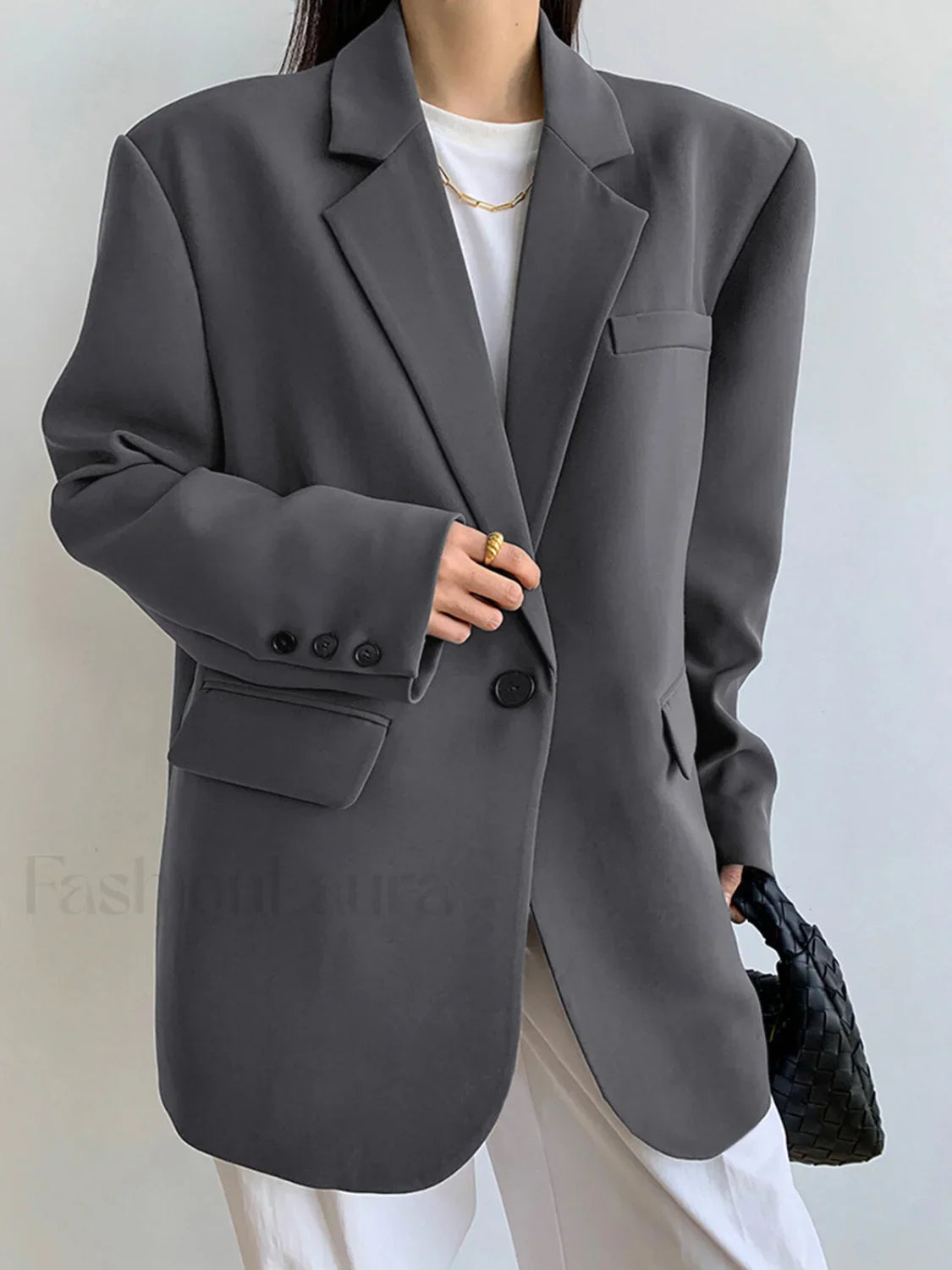 Single Breasted Graceful Essential Blazer