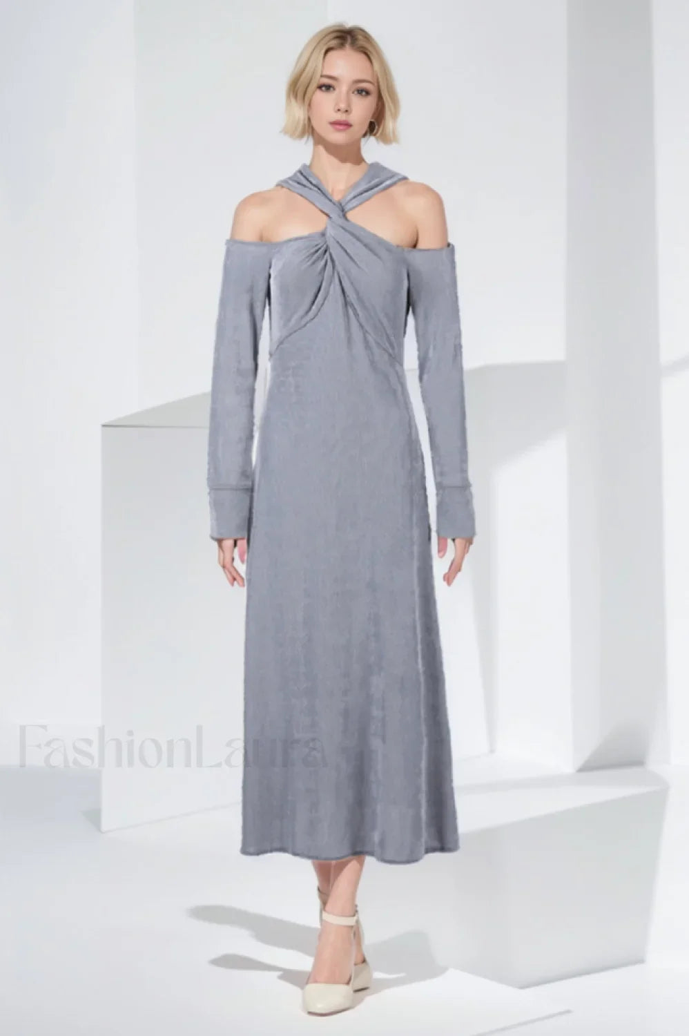 Sinh Midi Dress Charming In Double-Jersey Knit