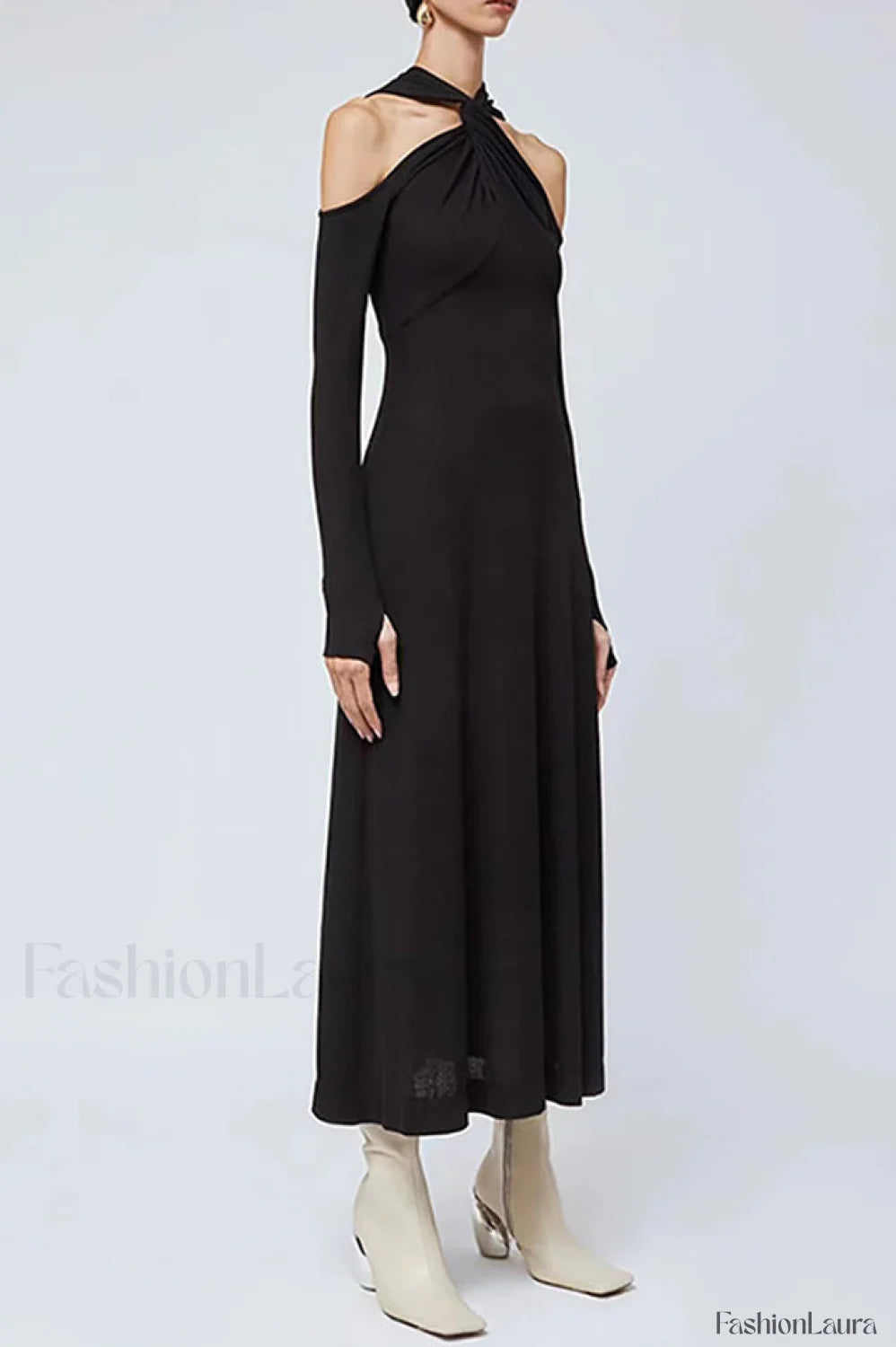 Sinh Midi Dress Charming In Double-Jersey Knit