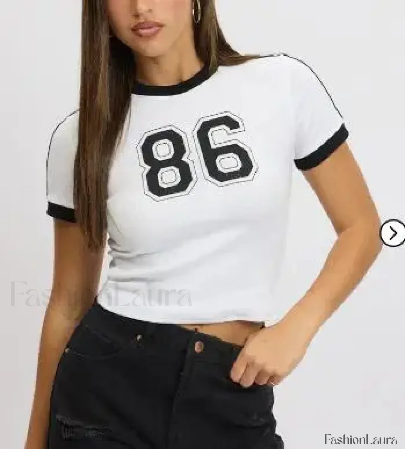 Slim Crop Tops Summer Baby Tee T-Shirt