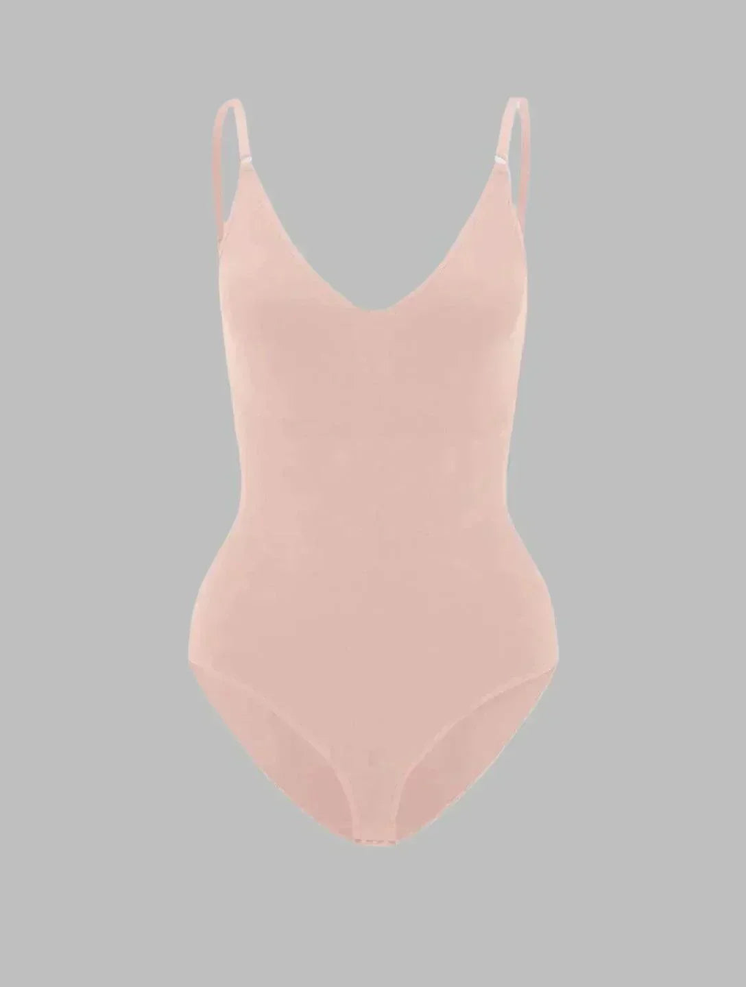 Spaghetti Strap Scoop Neck Shaping Bodysuit