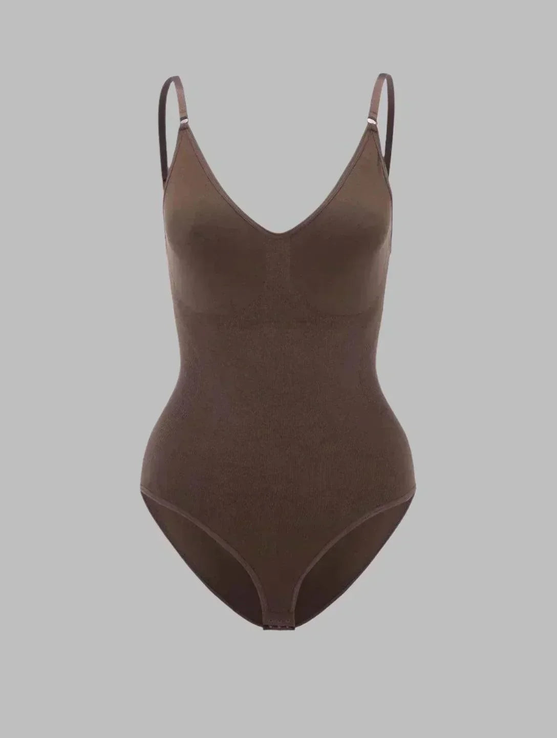 Spaghetti Strap Scoop Neck Shaping Bodysuit