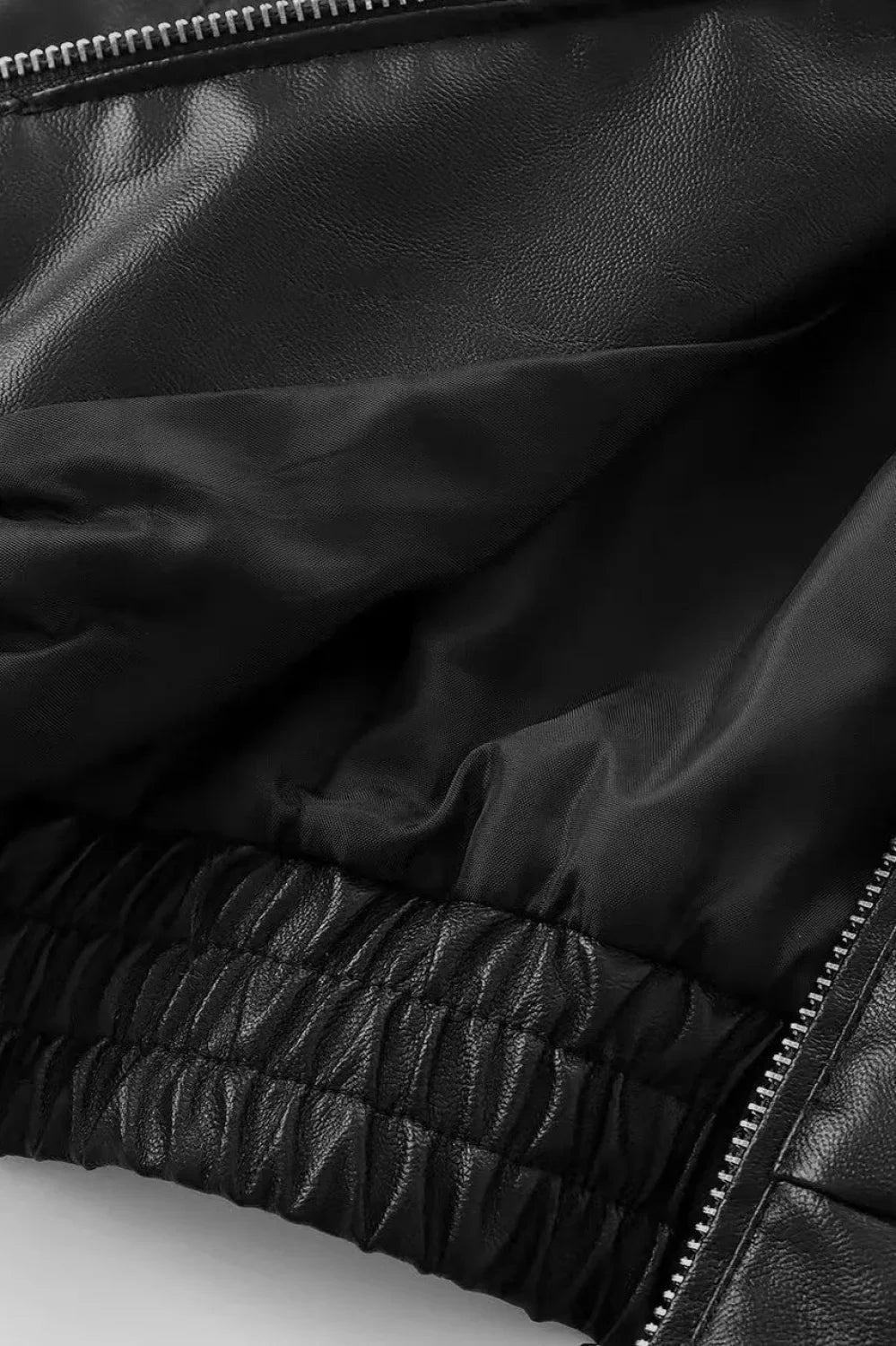 Solid Color Aviation Style Jacket