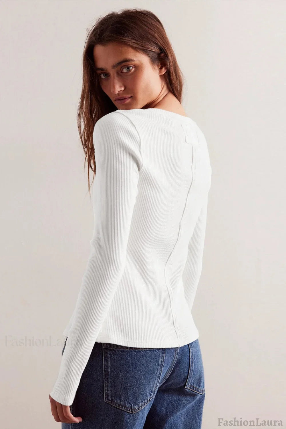 Solid Color Ribbed Cardigan