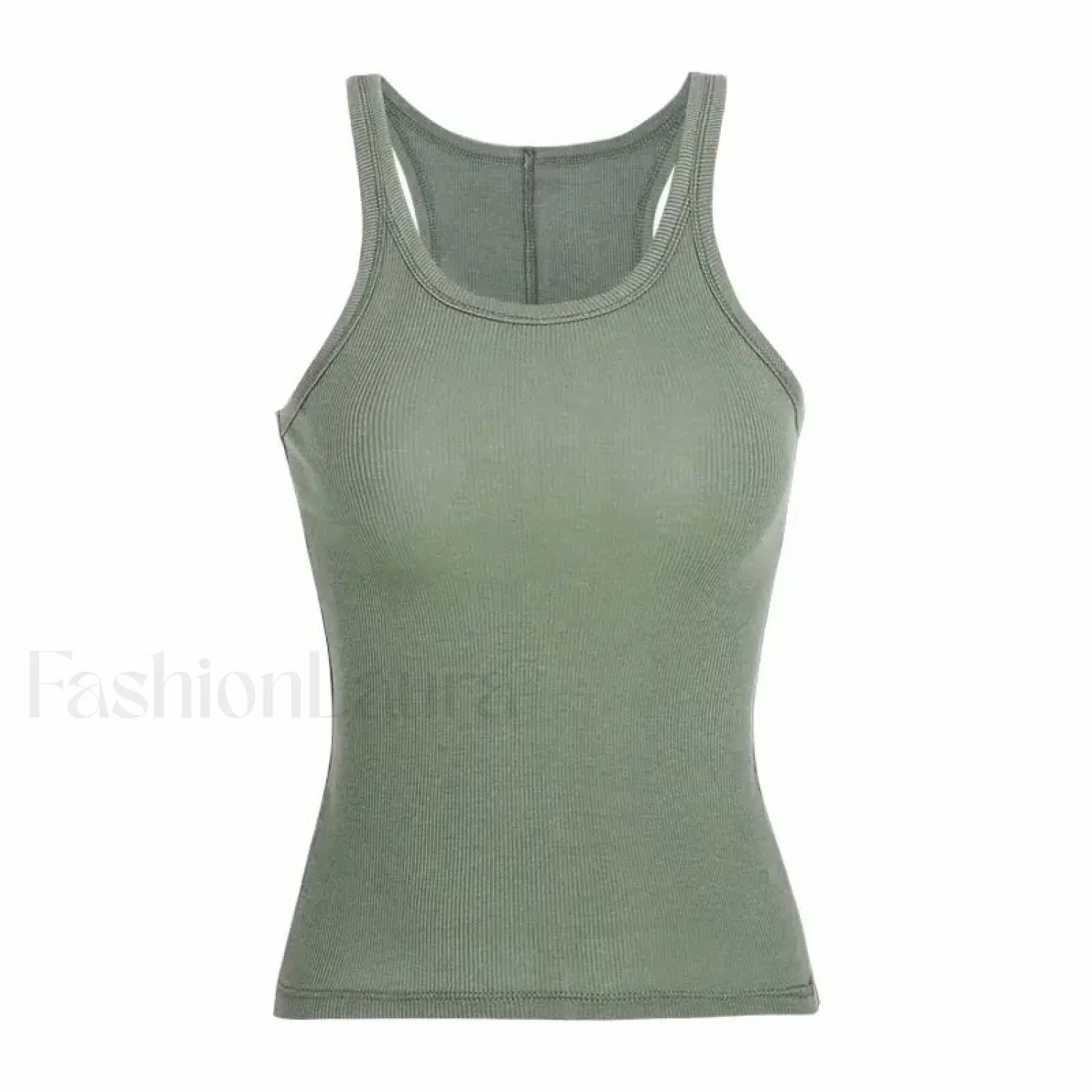 Solid Color Ribbed Knit Crop Top