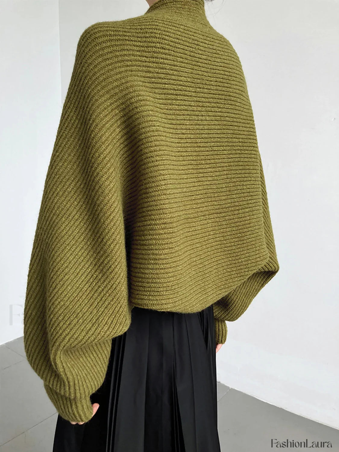 Solid Open-Front Graceful Shrug Sweater