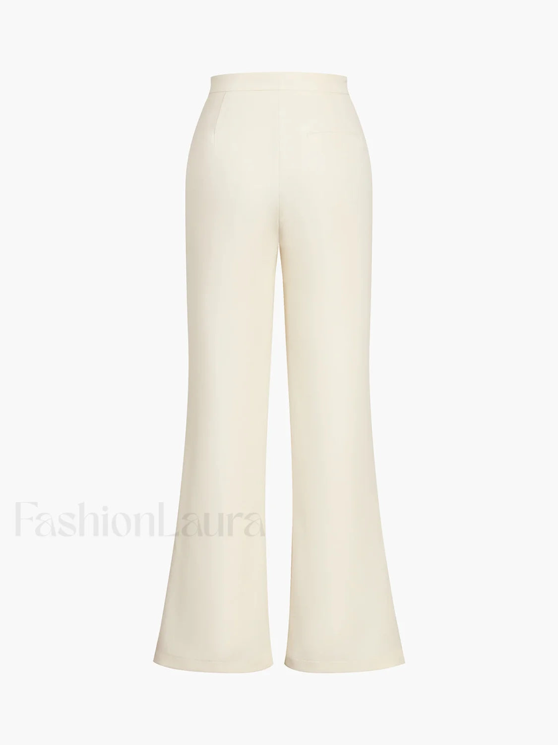 Solid Tube Top With Wide Leg Pants Set