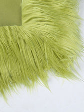 Sonia One Shoulder Feather Midi Dress 12