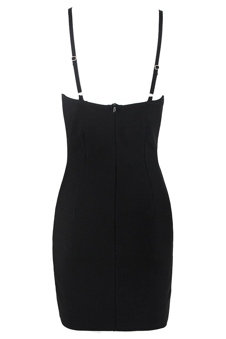 Sequin Bandage Slip Mini Dress