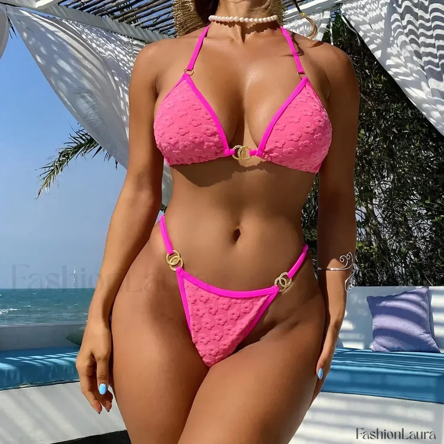 Split Fashion Sexy Bikini Set