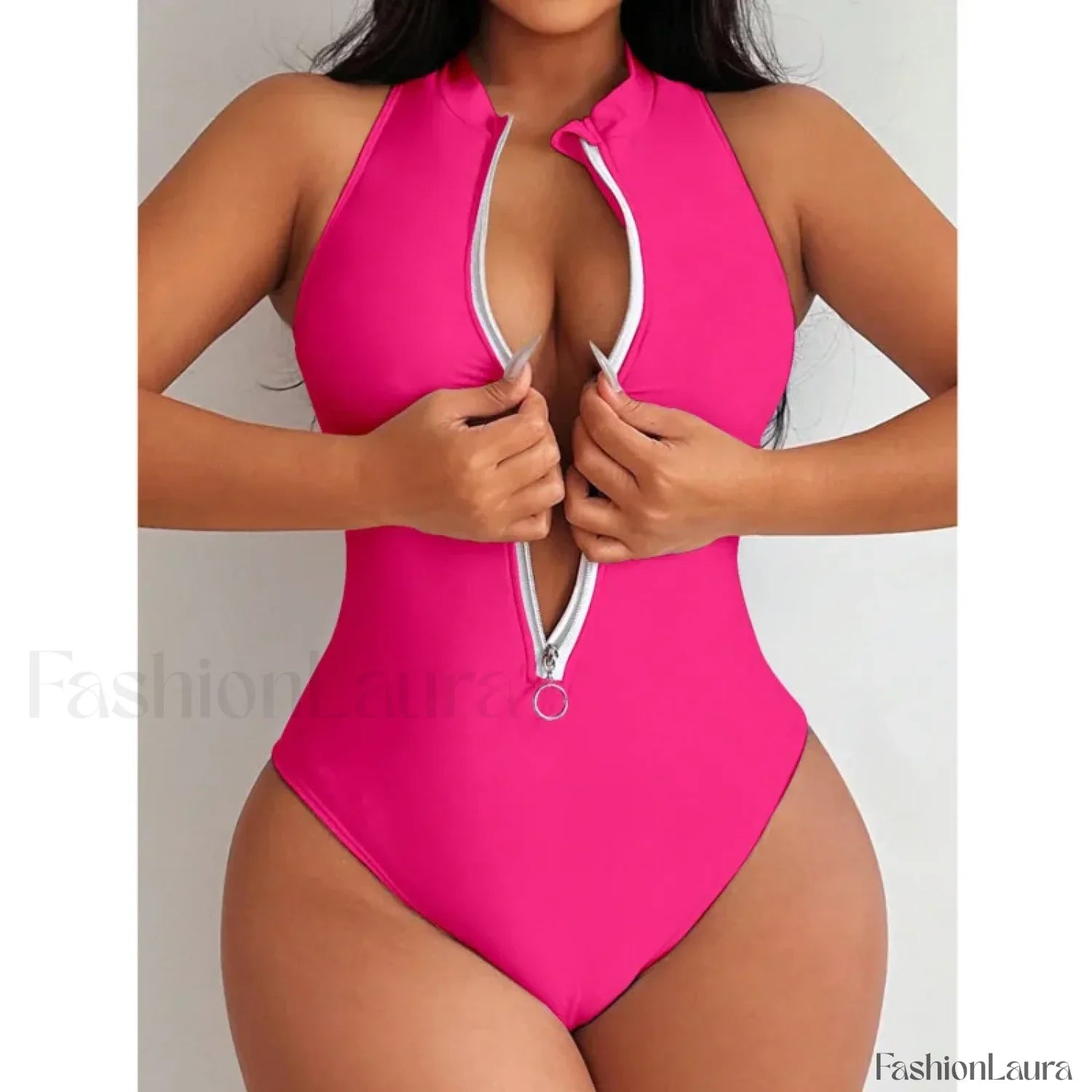 Sports Push Up Closed Swim One Piece