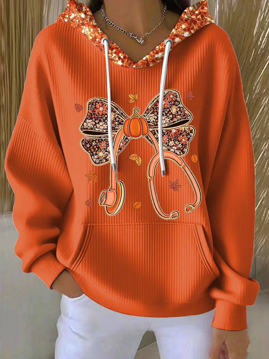 Kaia™ | Sparkling Bow Hoodie
