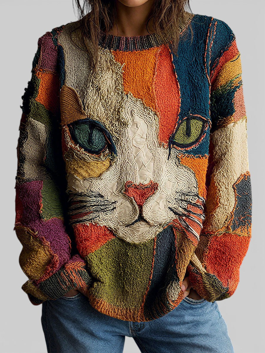Dina | Artistic Cat Top