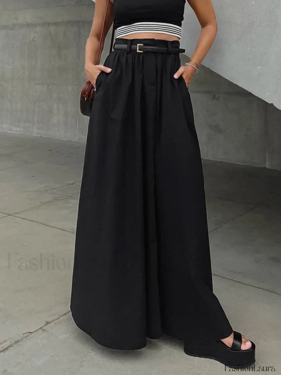 Street Vibe Graceful Maxi Skirt
