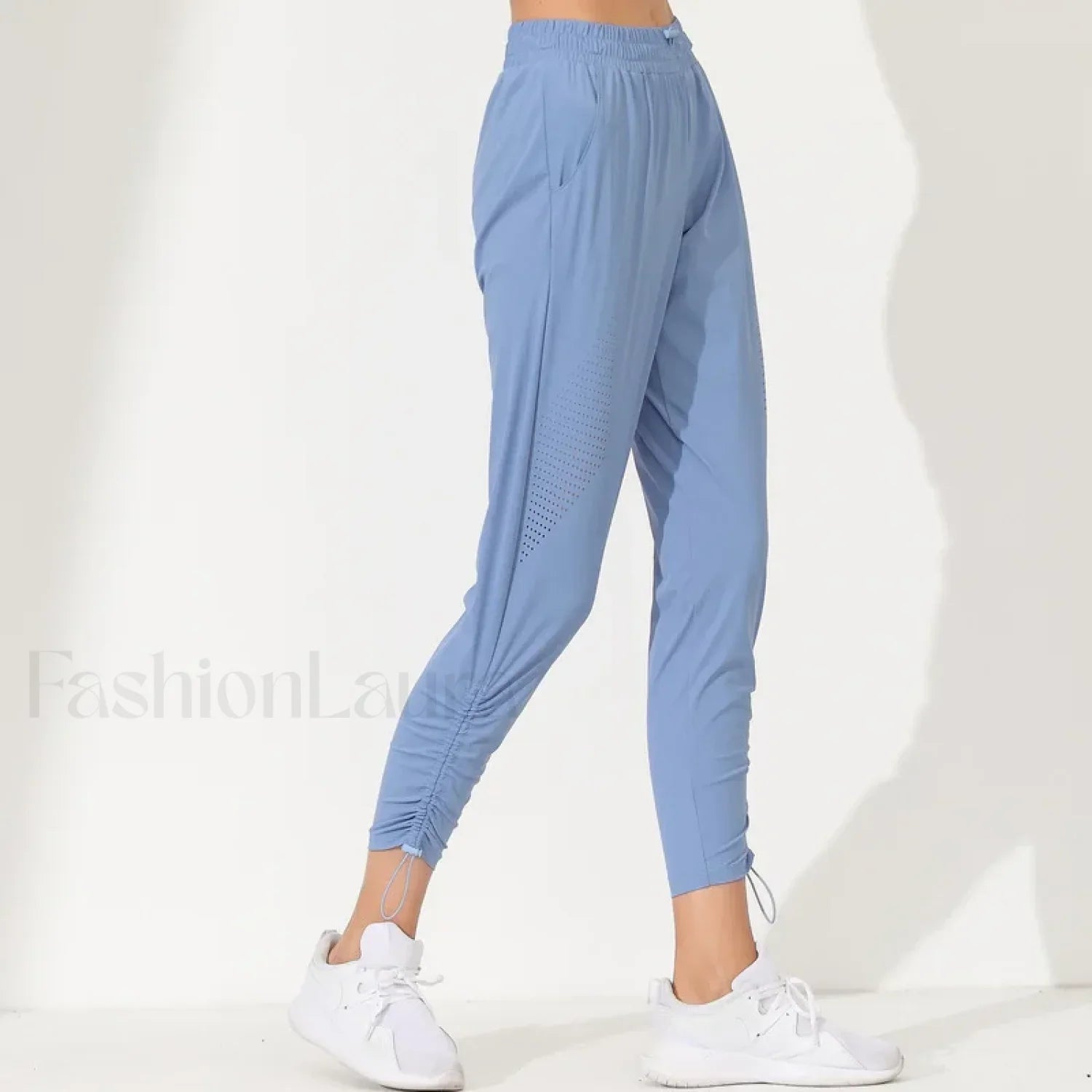 Stretch Tapered Lounge Run Sweatpants Blue / S