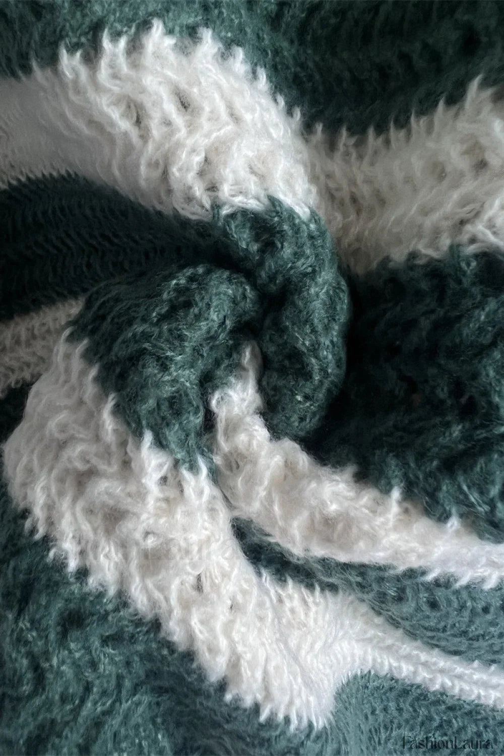 Striped Knit Casual Loose Sweater