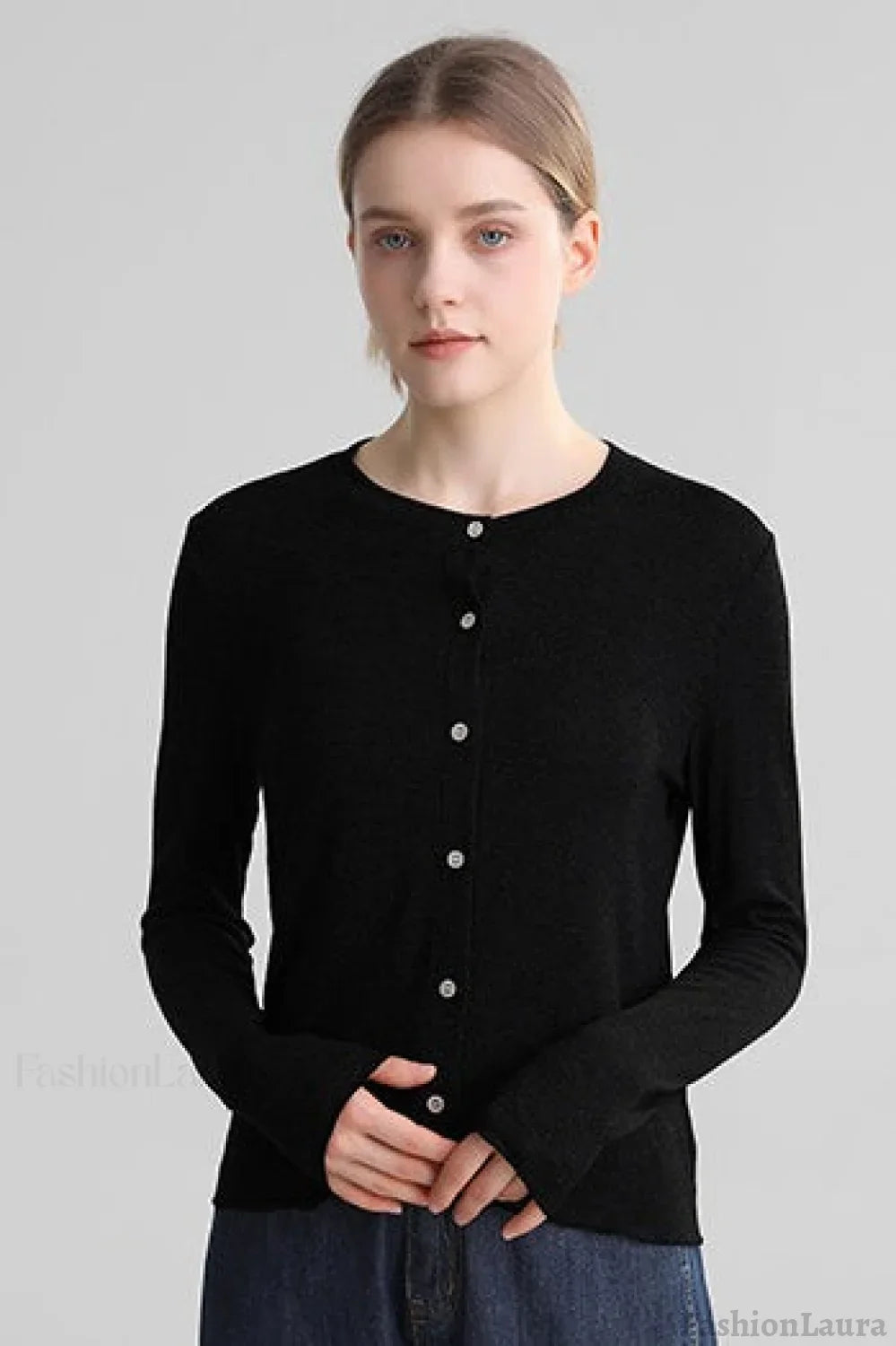 Structured Tencel Cardigan