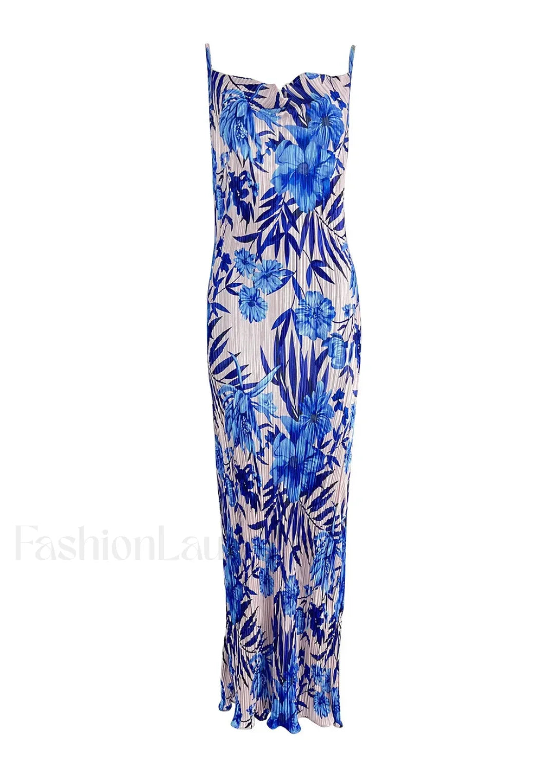 Summer Elegant Sexy Spaghetti Striped Sleeveless Party Maxi Dress