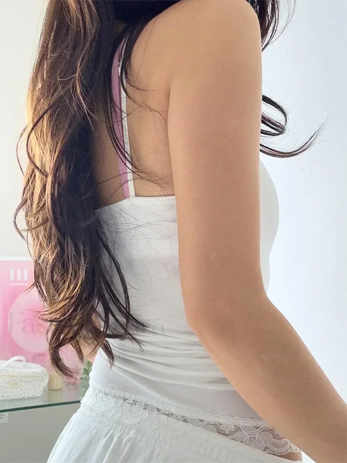 Sweetheart 3D Bow Ruched Crop Top